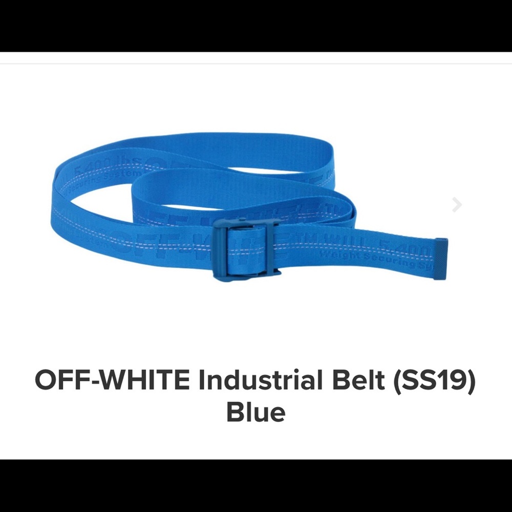 Off-White classic industrial belt